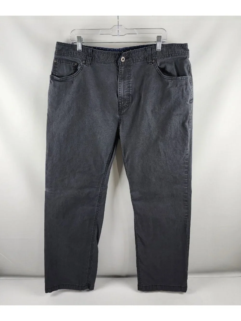 prAna Jeans Mens 40x29 Gray Tucson Slim Fit Straight Leg Pants M4TU30314